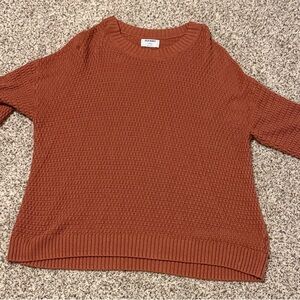 Old Navy Women's Brick Red Sweater